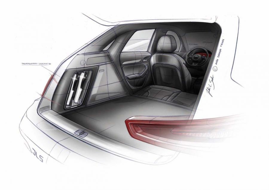 Эскиз Audi Q3 Vail Concept (8U) 2012 года  (фото 7 из 34)